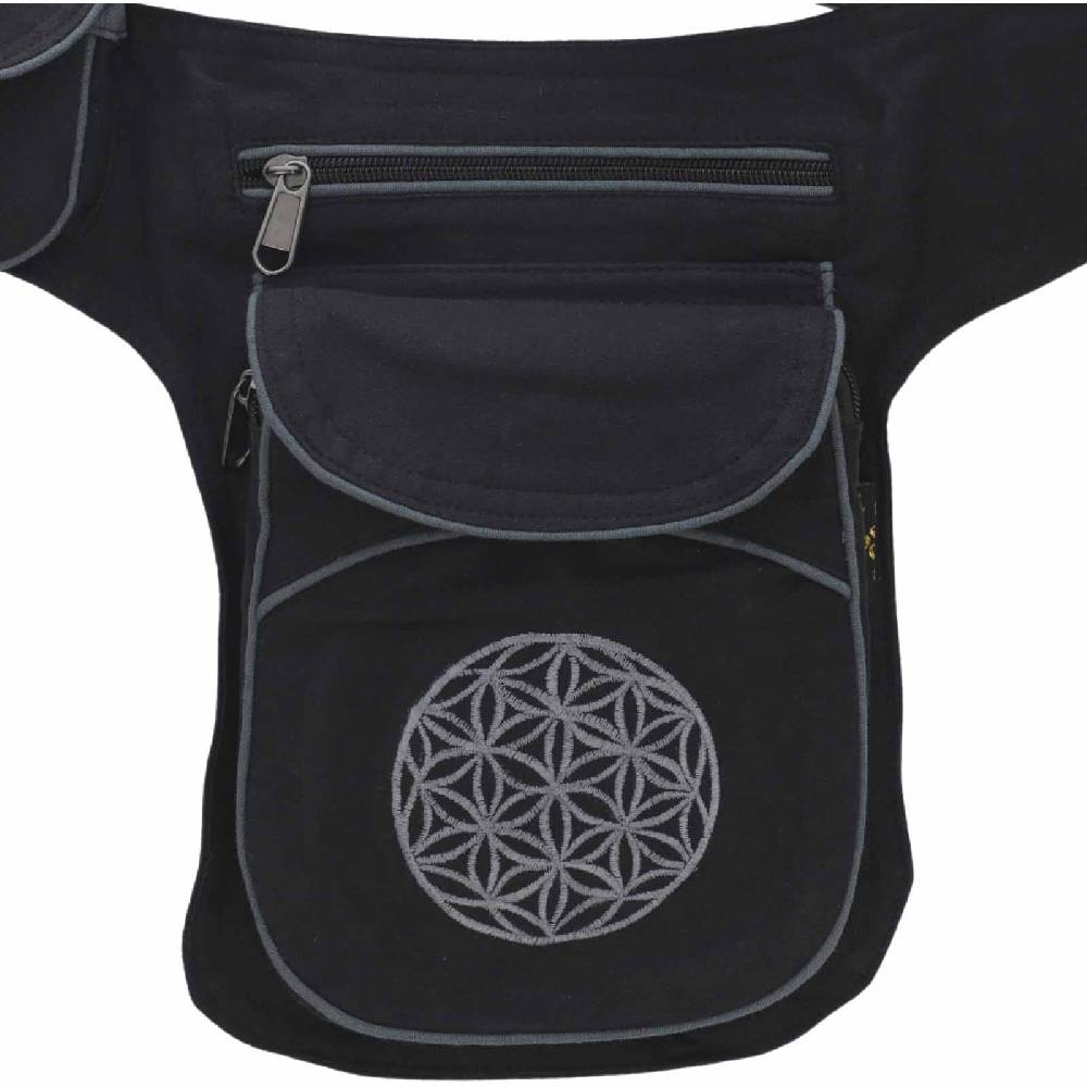 Kunst Und Magie Hüfttasche Bauchtasche Gürteltasche Bauchgurt Festivaltasche Blume des Lebens Muttertagsangebot