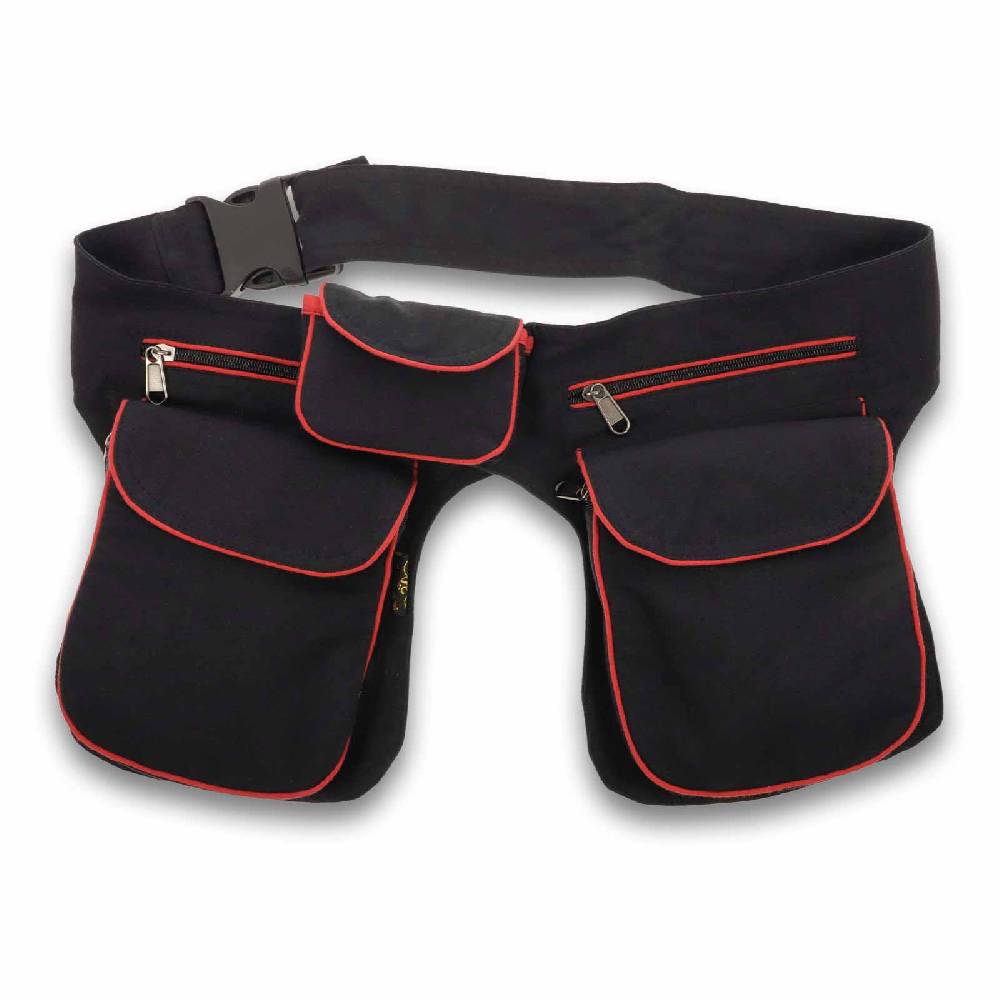 Kunst Und Magie Doppel Bauchtasche Sidebag Gürteltasche Festivaltasche Hippie Goa Hüfttasche Hipbag Lagerräumung