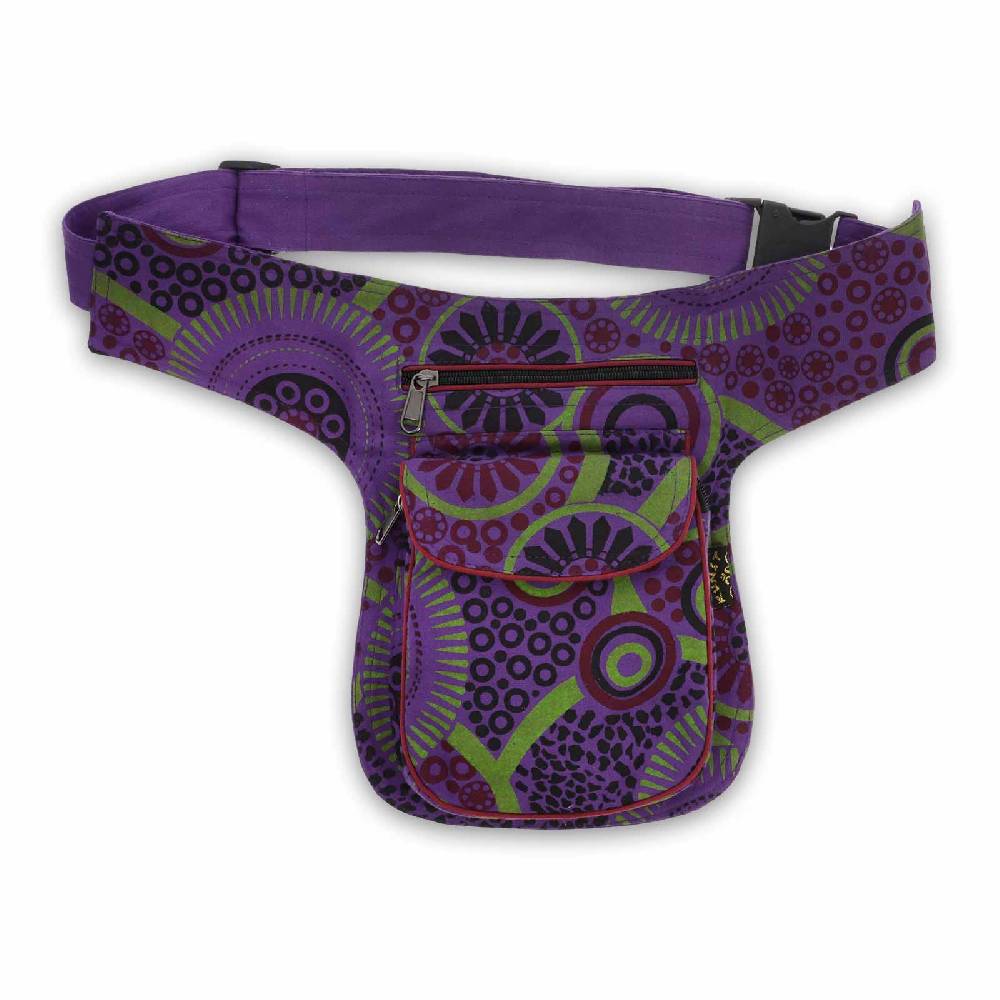 Kunst Und Magie Bauchtasche Sidebag Hipbag Mandala-Print Gürteltasche Festivaltasche Heißer Verkauf