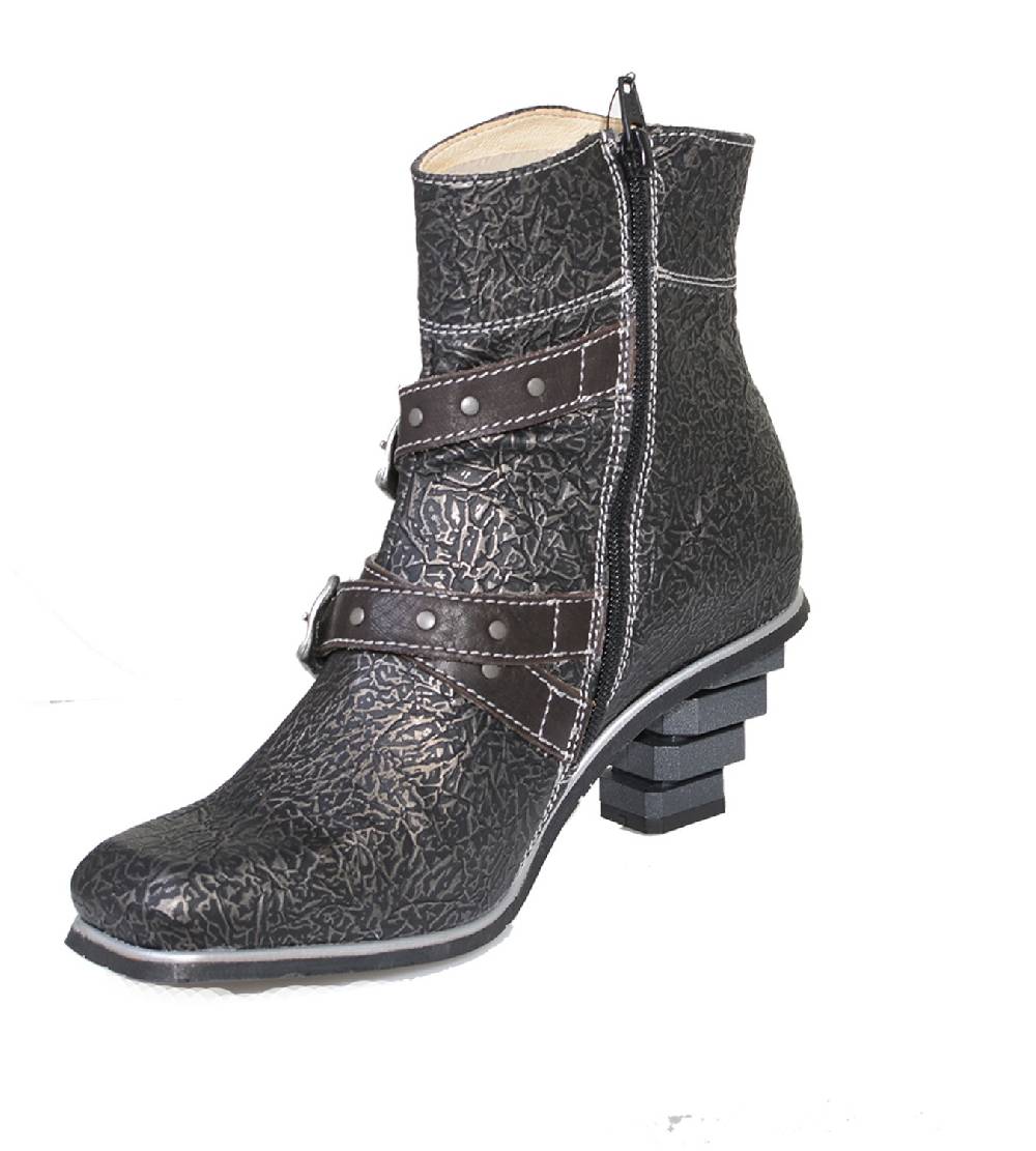 Kunst Und Magie Eject Stiefelette New Square Damen Biker Boots Bestseller