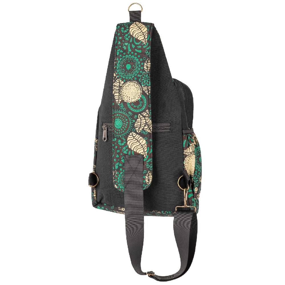 Kunst Und Magie Kunst und Magie Sling Bag Lebensblume Schultertasche Hippie Goa Bodybag crossbody Rucksack Bunt M Online