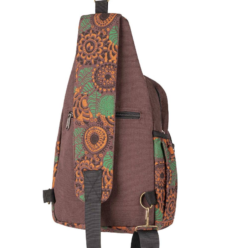 Kunst Und Magie Kunst und Magie Sling Bag Schultertasche Hippie Goa Bodybag crossbody Rucksack Bunt M Outlet