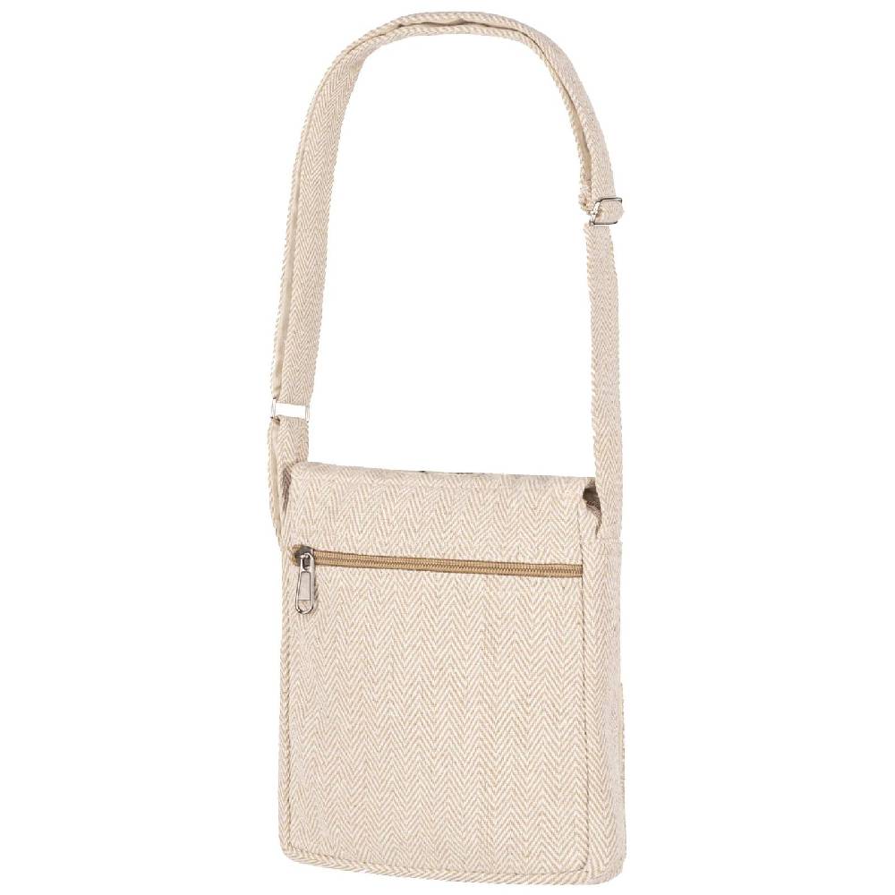 Kunst Und Magie Hanf Schultertasche Hippie Handtasche Goa Tasche Crossbag Schulterriemen Damen Herren Auslauf