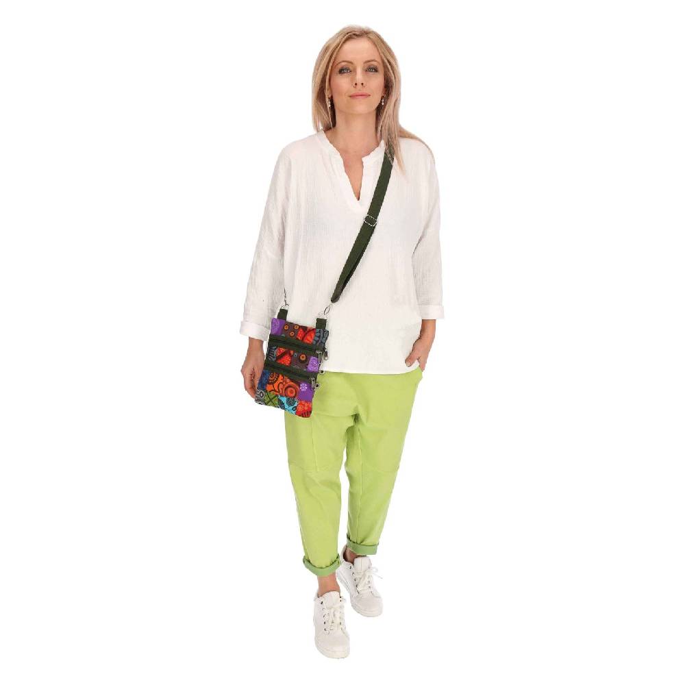 Kunst Und Magie Bunte Damen Handtasche Schultertasche Hippie Umhängetasche Handtasche Goa Tasche Boho Goa Patchwork Verkauf