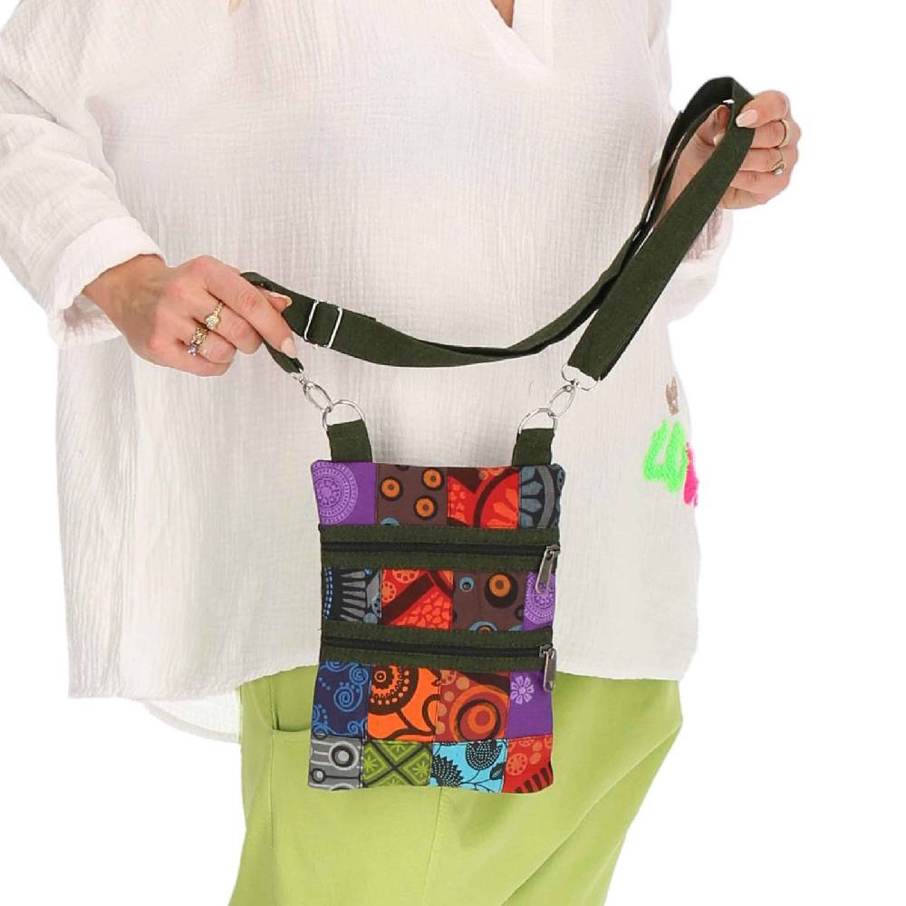 Kunst Und Magie Bunte Damen Handtasche Schultertasche Hippie Umhängetasche Handtasche Goa Tasche Boho Goa Patchwork Verkauf