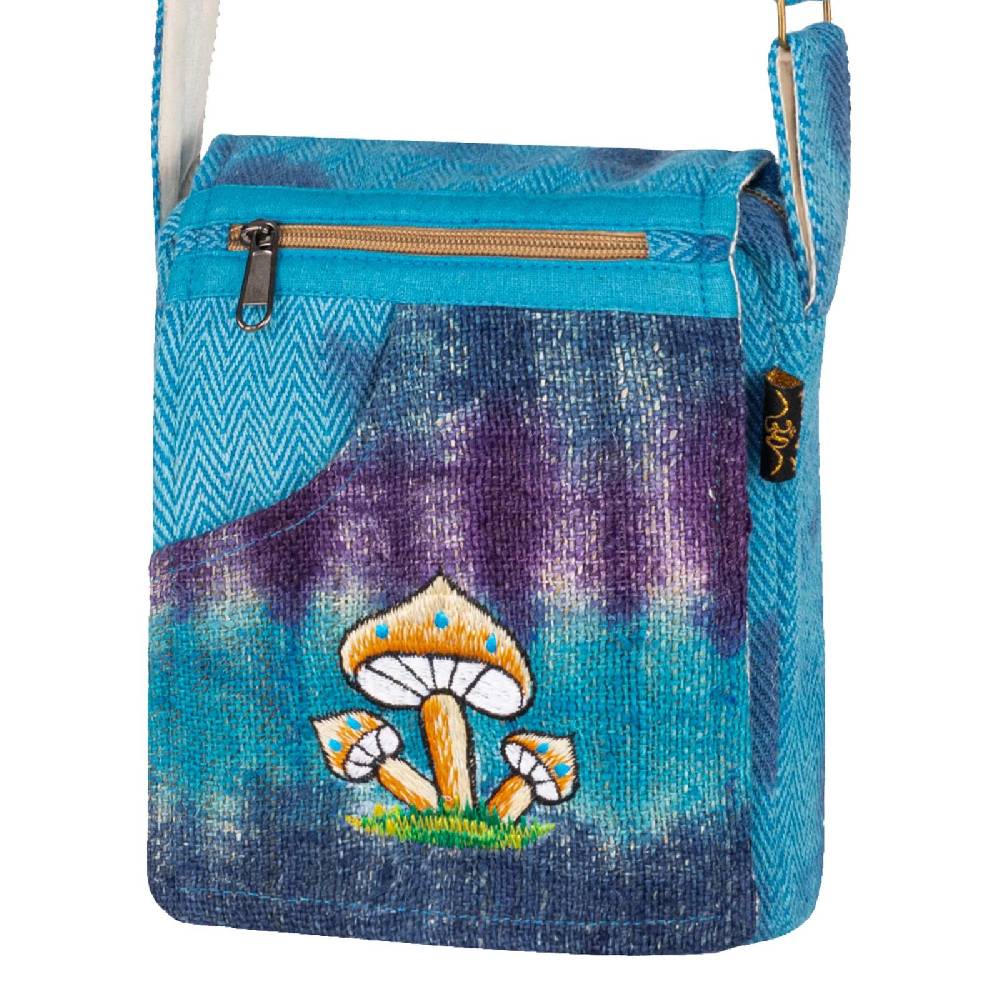 Kunst Und Magie Bunte Hanf Schultertasche Hippie Handtasche Goa Tasche Tie Dye Batik Damen Herren Hotsell