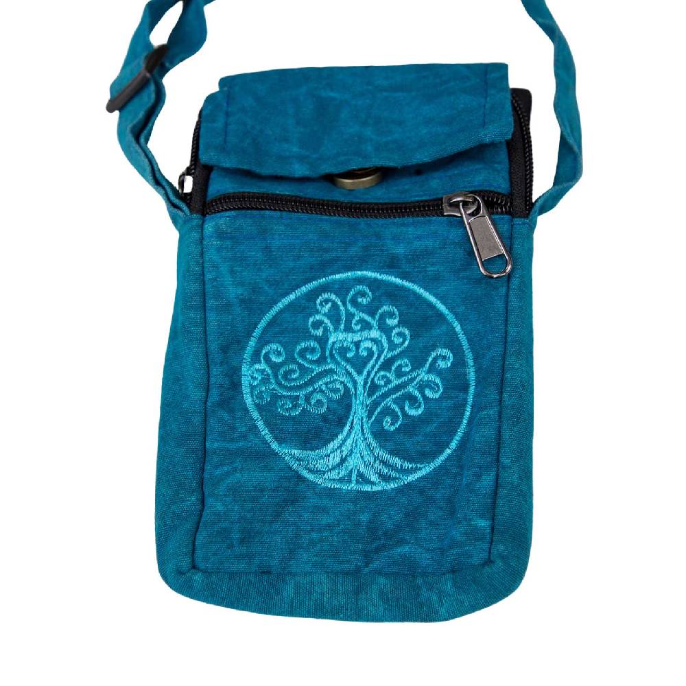 Kunst Und Magie Passportbag Handytasche Brustbeutel Schultertasche Hippie Handtasche Goa Tasche mit Schulterriemen Günstiger Verkauf
