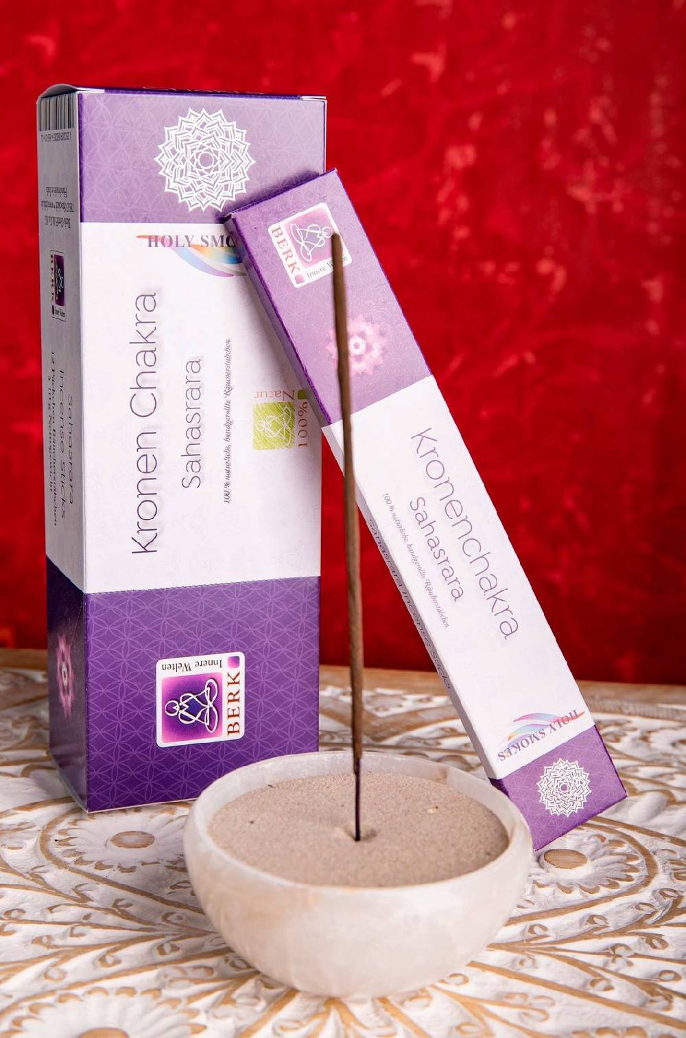 Kunst Und Magie Kronenl-Chakra Sahasrara Räucherstäbchen - Holy Smokes Chakra Duftstäbchen Kostenloser Versand