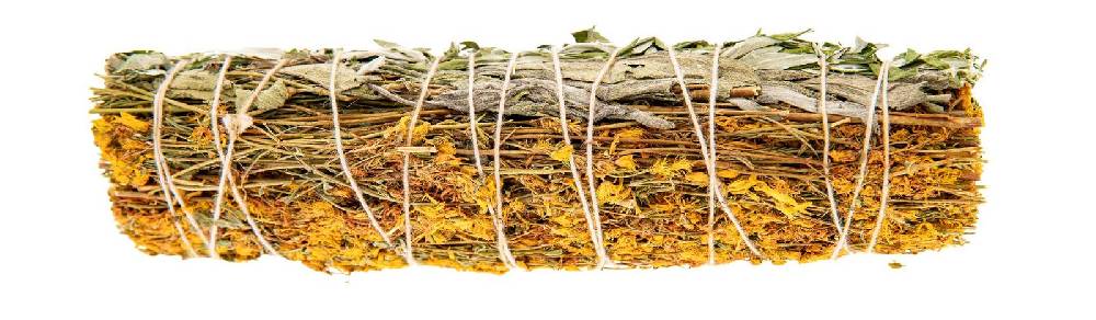 Kunst Und Magie Ausräuchern Räucherbündel - Kräuterbündel Smudge Stick Räucherbündel Indianisches Räucherwerk Günstig kaufen