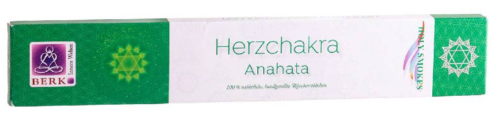 Kunst Und Magie 12er Großpackung Herz-Chakra Anahata Räucherstäbchen - Holy Smokes Chakra Duftstäbchen Online Shopping