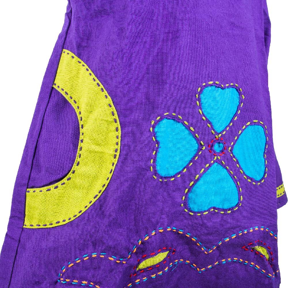 Kunst Und Magie Kunst und Magie Mädchen Kleid Blumen Stickerei Goa Hippie Top Angebot