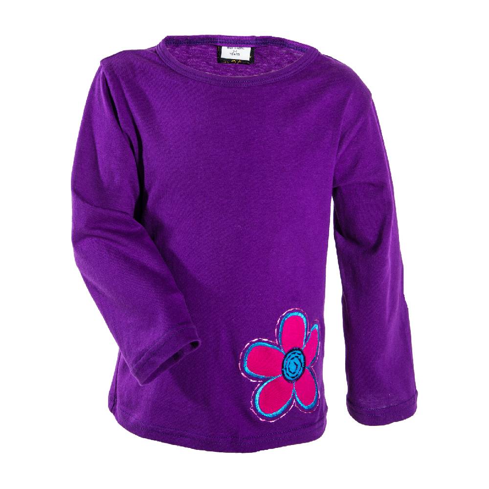Kunst Und Magie Kunst und Magie farbenfrohe bunte Kinder T-shirts mit Blumen Stickerei Goa Hippie Neueste Mode