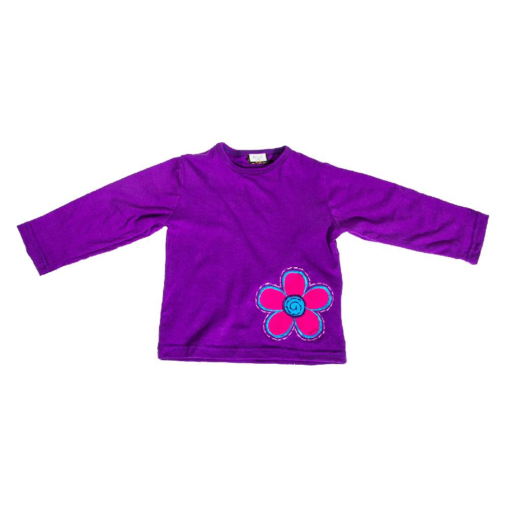 Kunst Und Magie Kunst und Magie farbenfrohe bunte Kinder T-shirts mit Blumen Stickerei Goa Hippie Neueste Mode