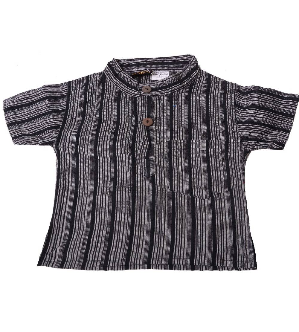 Kunst Und Magie Kinderhemd - Fisherhemd Kurtha Nepal Zeitlich begrenztes Angebot