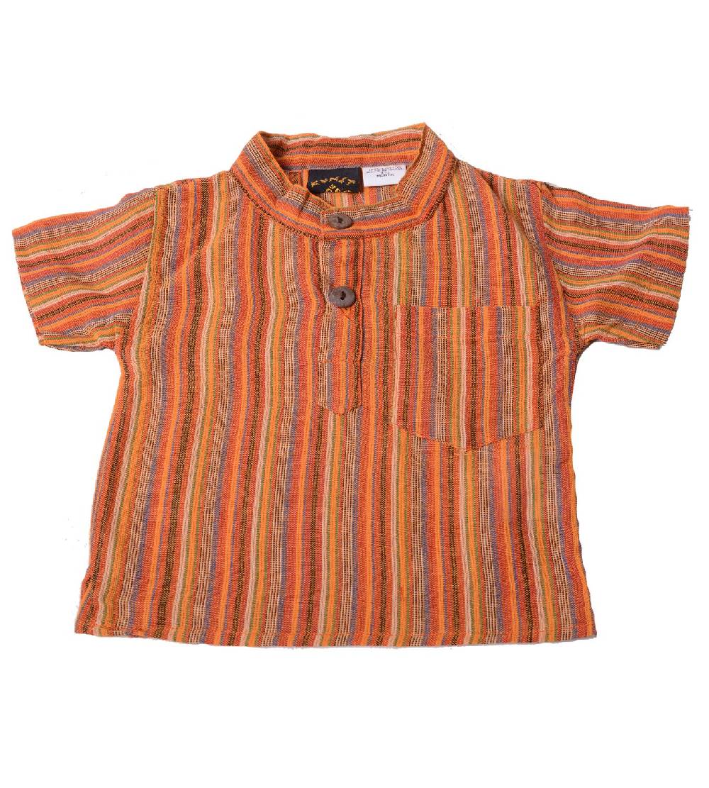 Kunst Und Magie Kinderhemd - Fisherhemd Kurtha Nepal Zeitlich begrenztes Angebot