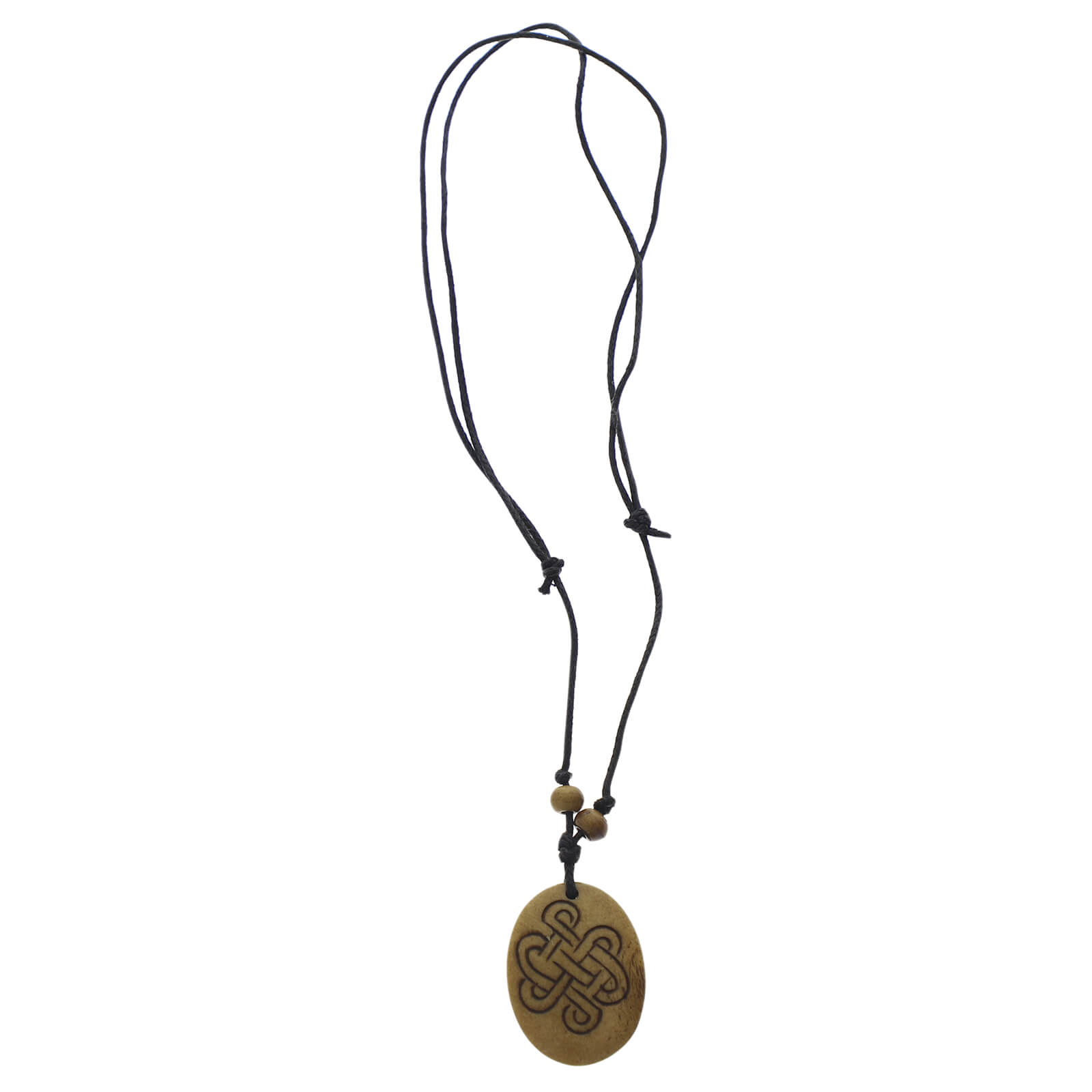 Kunst Und Magie Unendlichen Knoten Budhistischer Schutz Talisman Amulett brauner Anhänger von Kunst und Magie Kauf eins, bekomm eins gratis