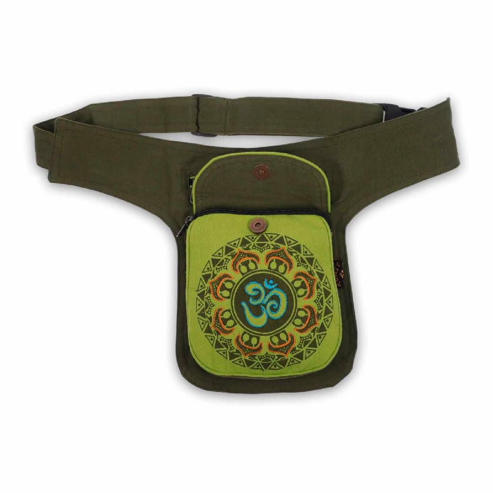 Kunst Und Magie KUNST UND MAGIE OM Mandala Bauchtasche Hüfttasche Mandala Gürteltasche Festivaltasche Sidebag Letzter Tag