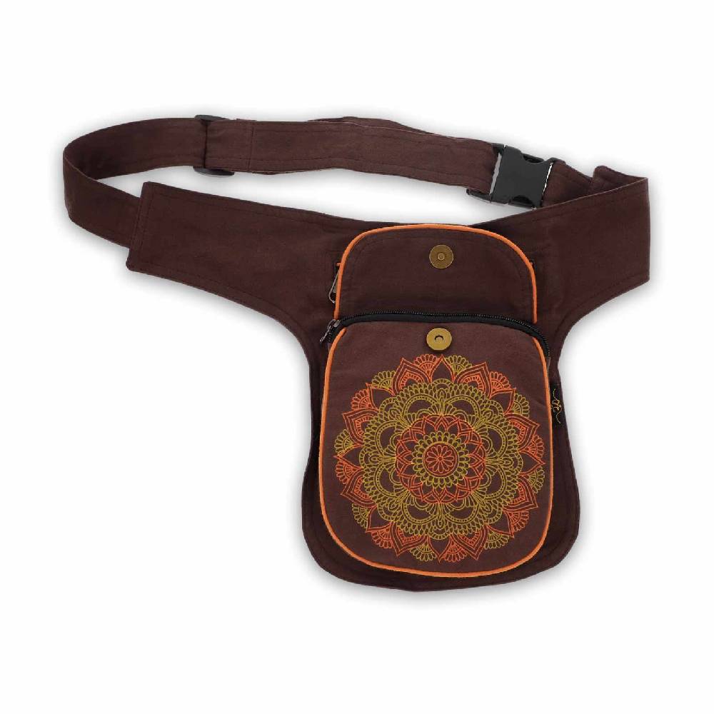 Kunst Und Magie KUNST UND MAGIE Bauchtasche Hüfttasche Mandala Gürteltasche Festivaltasche Sidebag Zeitbegrenzte Promotion