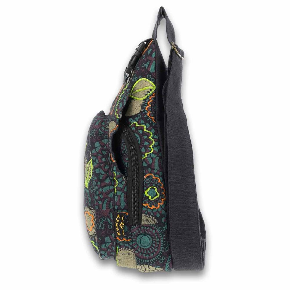 Kunst Und Magie Slingbag Brusttasche Hippie Goa Bodybag Schultertasche Rucksack Bunt S Bis zu 60% Rabatt