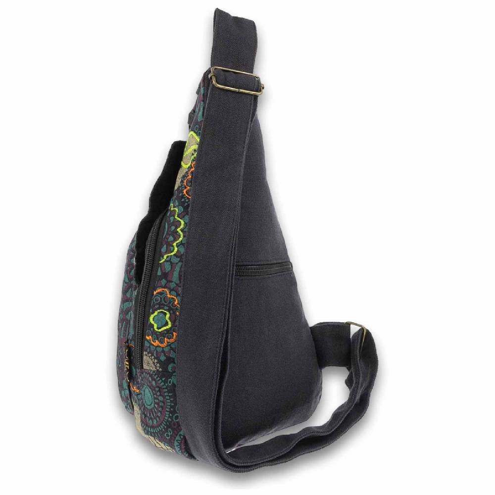 Kunst Und Magie Slingbag Brusttasche Hippie Goa Bodybag Schultertasche Rucksack Bunt S Bis zu 60% Rabatt