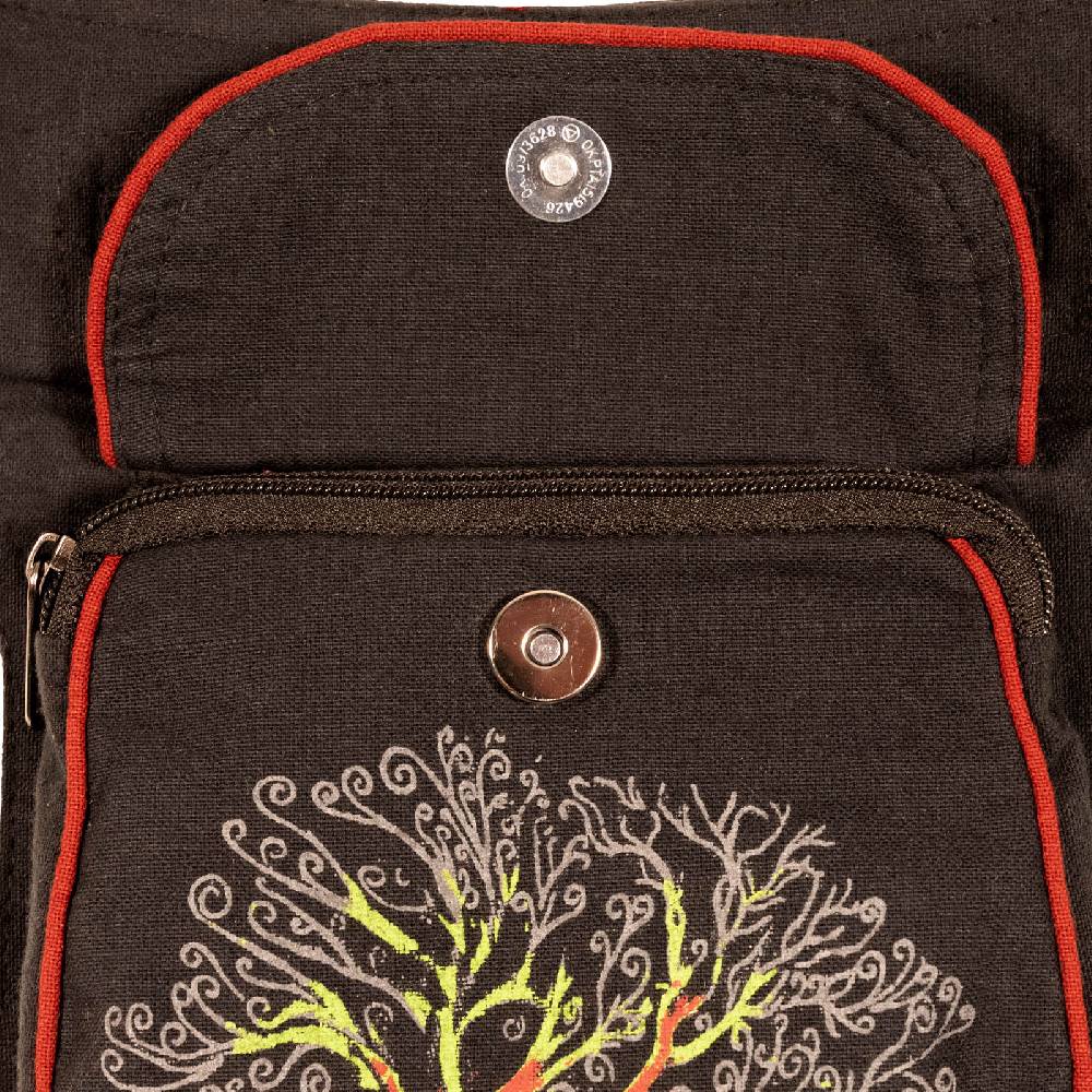 Kunst Und Magie KUNST UND MAGIE Bauchtasche Lebensbaum Gürteltasche Festivaltasche Sidebag Hüfttasche Vierteljährliche Förderung