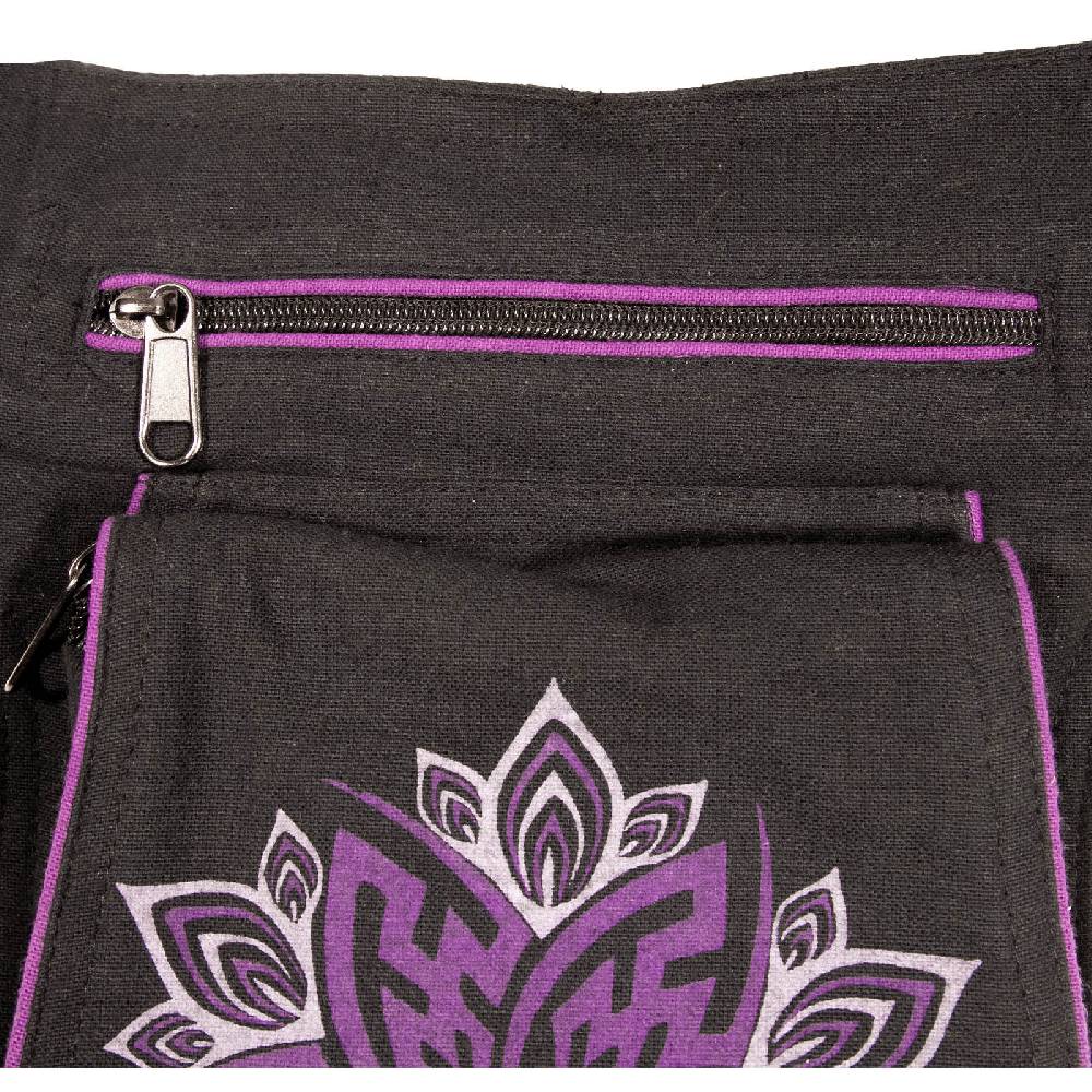 Kunst Und Magie KUNST UND MAGIE Damen Doppelte Bauchtasche Hüfttasche Mandala - Goa Gürteltasche Festivaltasche Hipbag Sidebag Bis zu 55% Rabatt