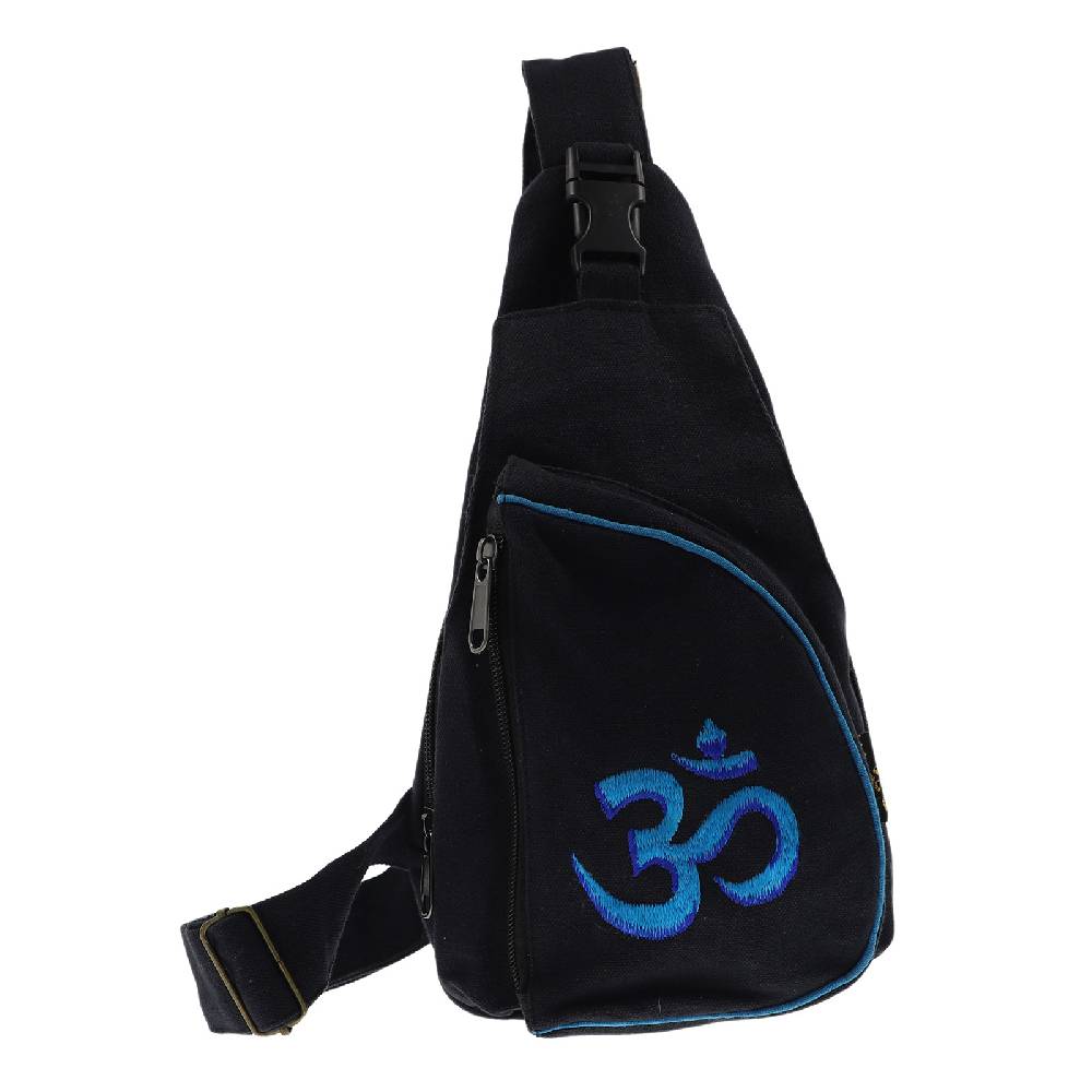 Kunst Und Magie Kunst und Magie Slingbag Hippie Goa Bodybag Schultertasche OM Rucksack Tagesrucksack 50% Rabatt mit kostenlosem Versand