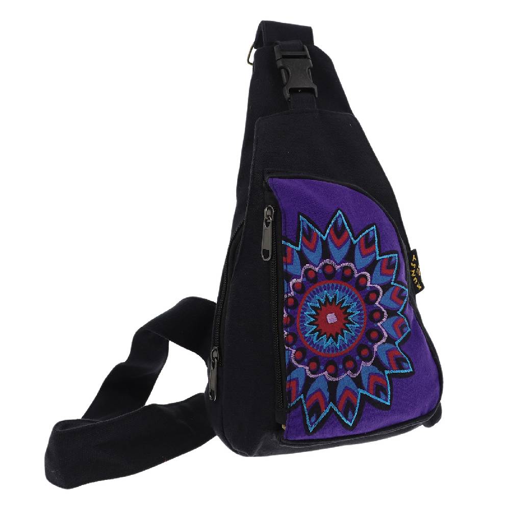 Kunst Und Magie Kunst und Magie Hippie Goa Bodybag Schultertasche Slingbag Rucksack Brutsttasche Mandala S Clearance-Verkauf