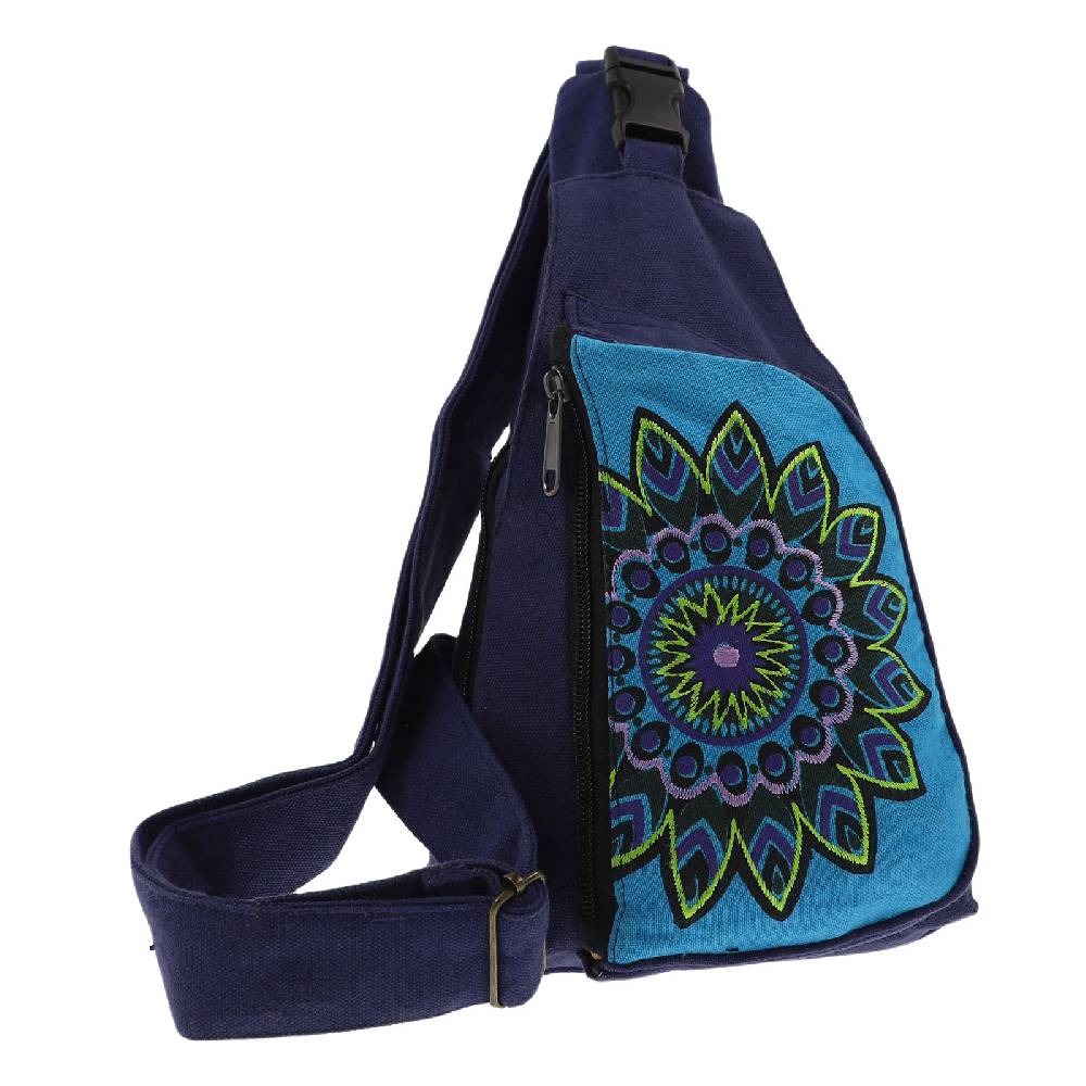 Kunst Und Magie Kunst und Magie Hippie Goa Bodybag Schultertasche Slingbag Rucksack Brutsttasche Mandala S Clearance-Verkauf