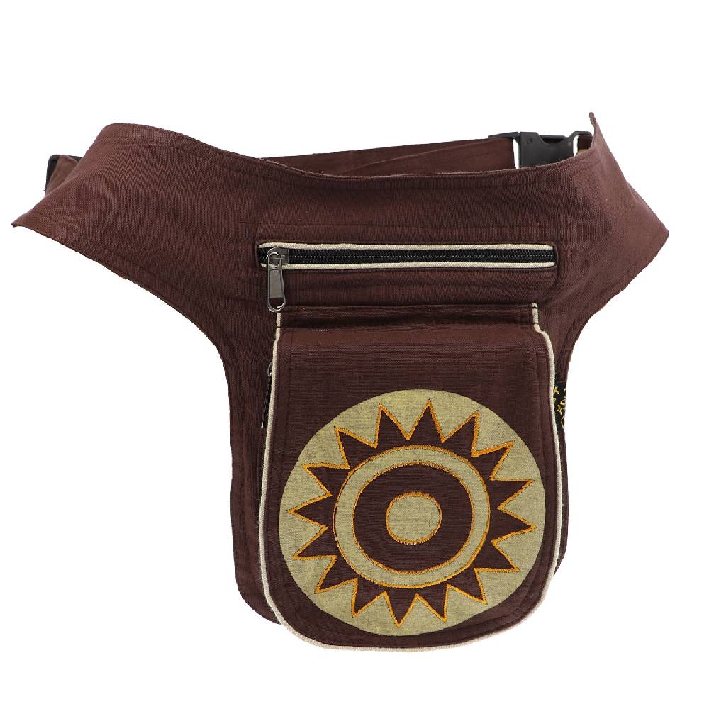 Kunst Und Magie KUNST UND MAGIE unisex bunte alternative Bauchtasche Gürteltasche Festivaltasche Fabrikladen