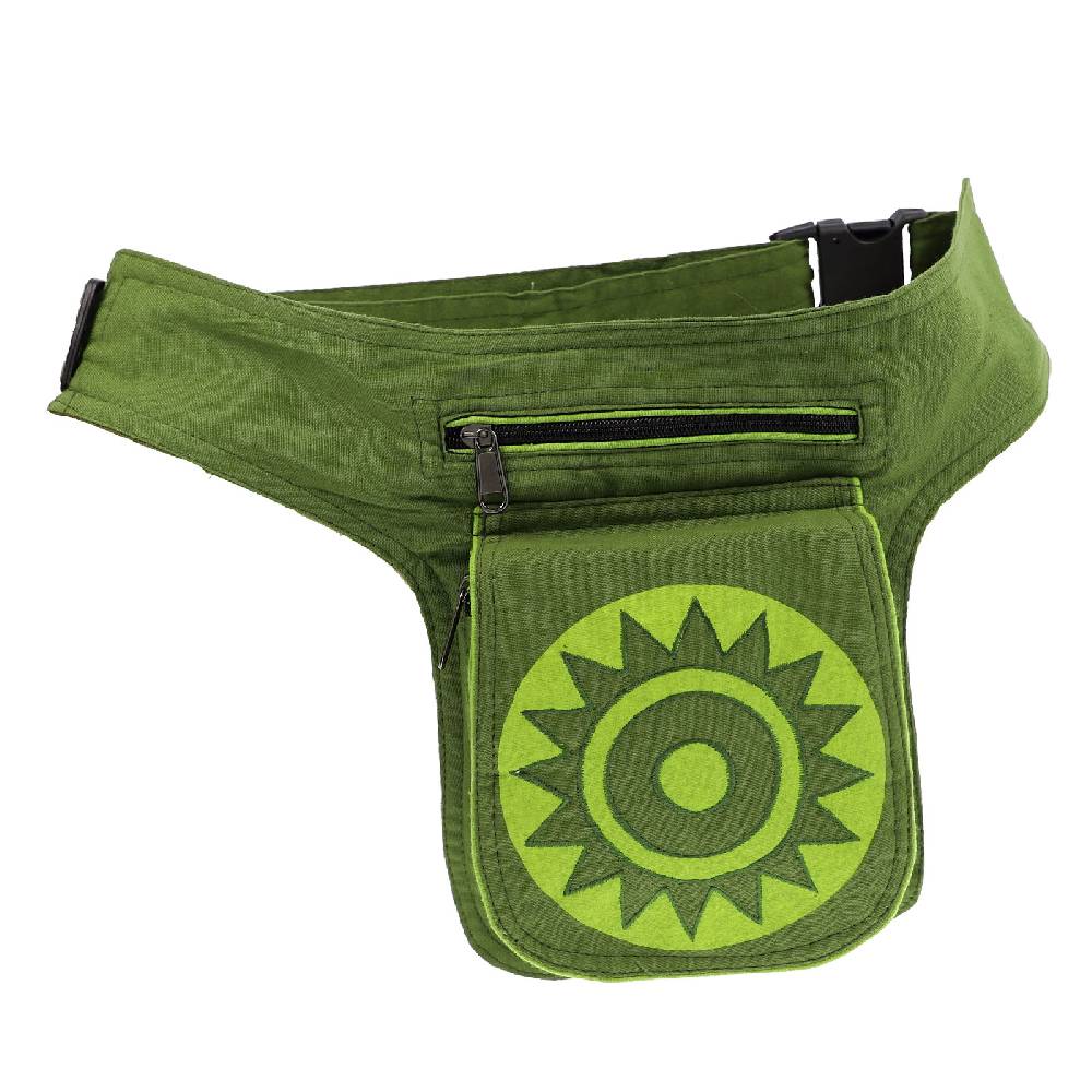Kunst Und Magie KUNST UND MAGIE unisex bunte alternative Bauchtasche Gürteltasche Festivaltasche Fabrikladen