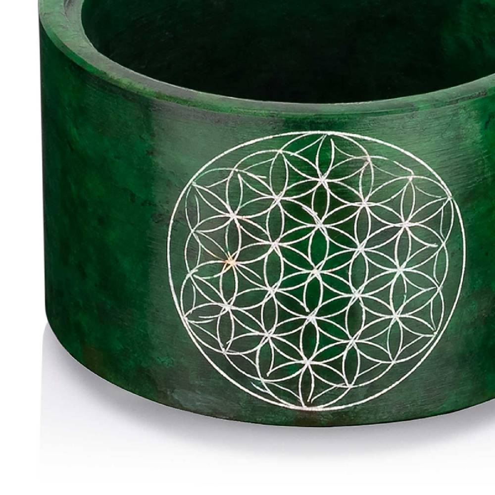 Kunst Und Magie Räucherstövchen mit Sieb Räucherschale Räuchergefäß Speckstein 10cm Räucherlampe Weihrauchbrenner Black Friday