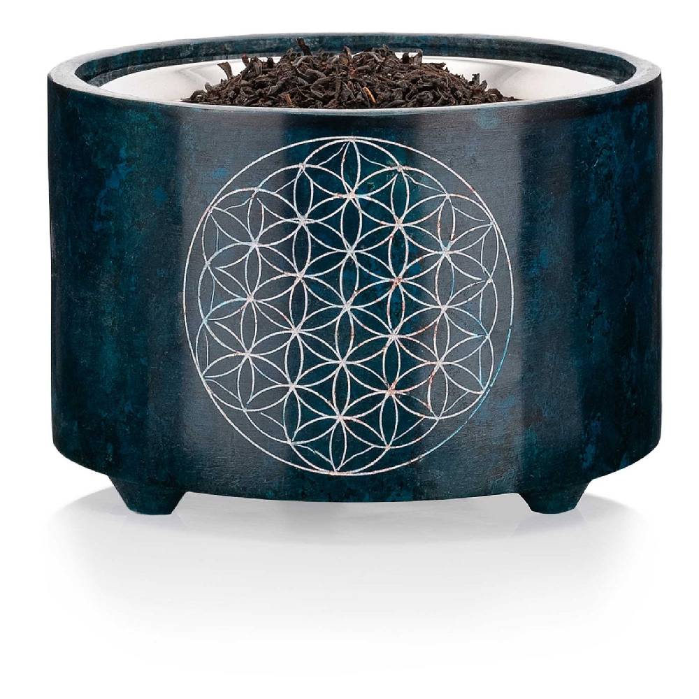Kunst Und Magie Räucherstövchen mit Sieb Räucherschale Räuchergefäß Speckstein 10cm Räucherlampe Weihrauchbrenner Cyber Monday