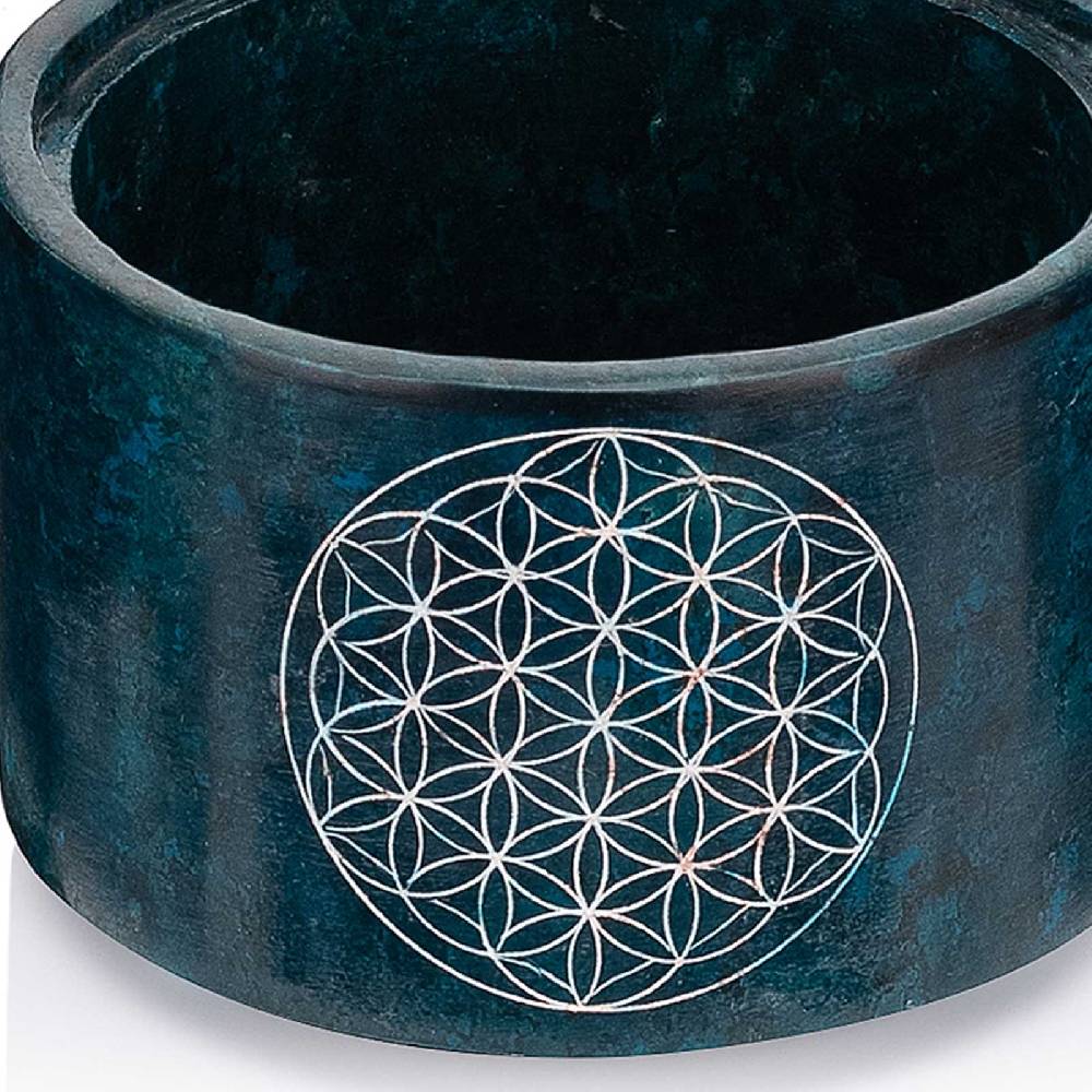 Kunst Und Magie Räucherstövchen mit Sieb Räucherschale Räuchergefäß Speckstein 10cm Räucherlampe Weihrauchbrenner Cyber Monday