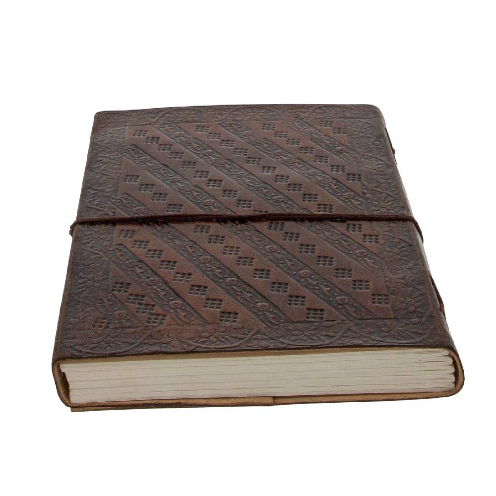 Kunst Und Magie Leder Tagebuch handgefertigt - geprägtes Notizbuch Buddha 18x13cm Blitzangebot
