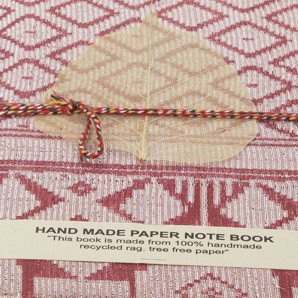 Kunst Und Magie Tagebuch Poesiealbum handgefertigt Sari Baumwollpapier- Notizbuch 10x15cm Nachhaltig Kauf eins, bekomm eins gratis