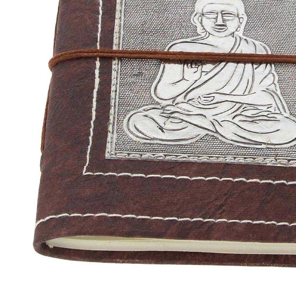 Kunst Und Magie Tagebuch Poesiealbum Holzfrei Nachhaltig Recycling Fair Notizbuch Buddha 12,5x17cm Sonderangebote