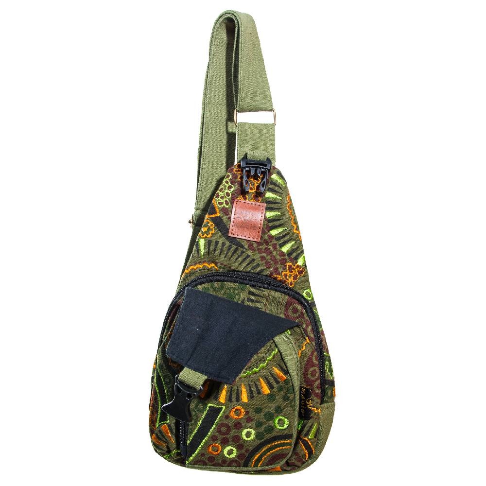 Kunst Und Magie Kunst und Magie Slingrucksack Goa Bodybag Schultertasche Umhängetasche Tiefpreis