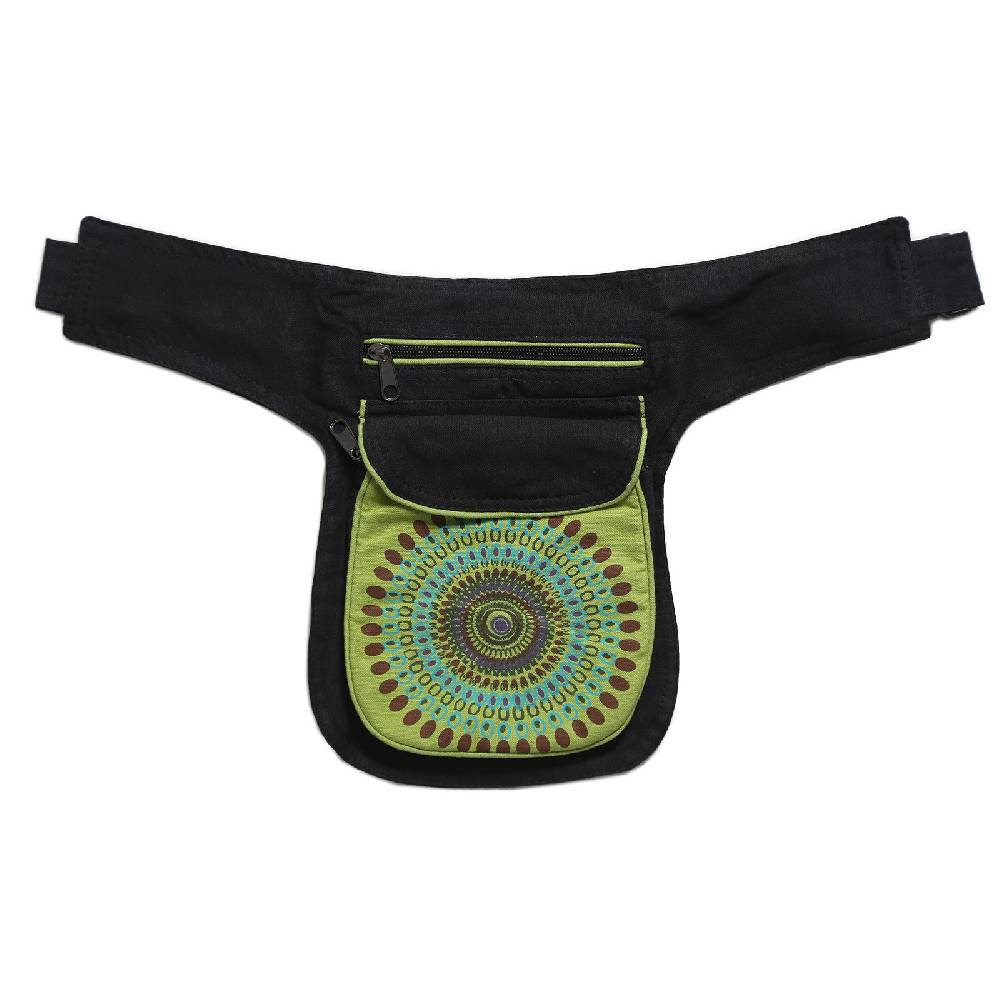 Kunst Und Magie Kunst und Magie Bauchtasche Mandala-Print Gürteltasche Festivaltasche Sidebag Begrenzte Freigabe