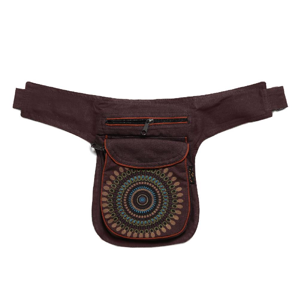 Kunst Und Magie Kunst und Magie Bauchtasche Mandala-Print Gürteltasche Festivaltasche Sidebag Begrenzte Freigabe