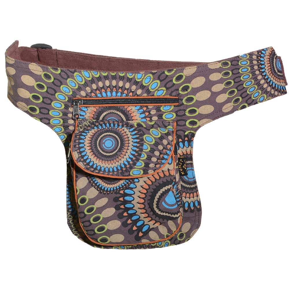Kunst Und Magie KUNST UND MAGIE Bauchtasche Mandala-Print Gürteltasche Festivaltasche Letzte 2 Tage