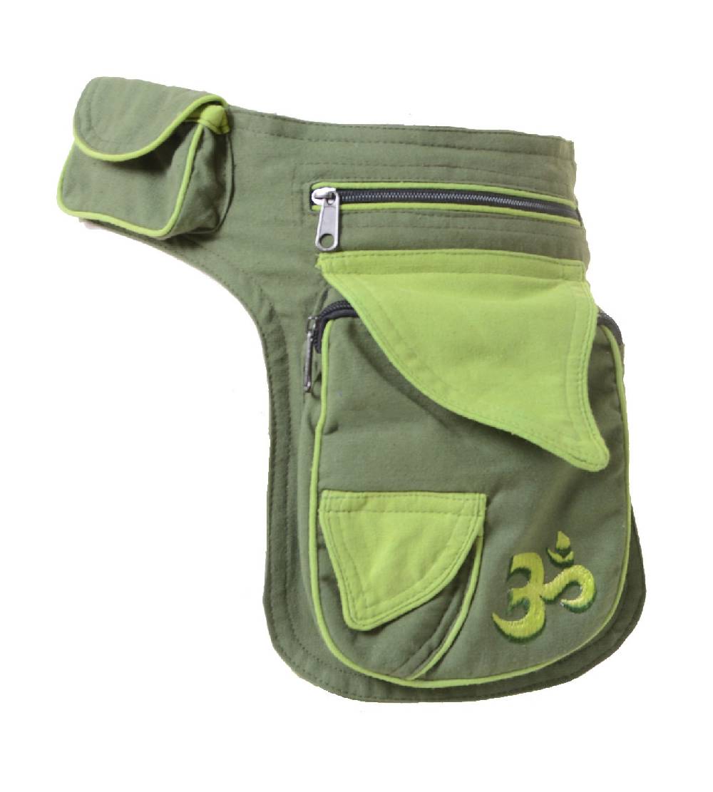 Kunst Und Magie Kunst und Magie OM Festival Bauchtasche Hippie Goa Schulter Gürteltasche Zeitbegrenzte Promotion