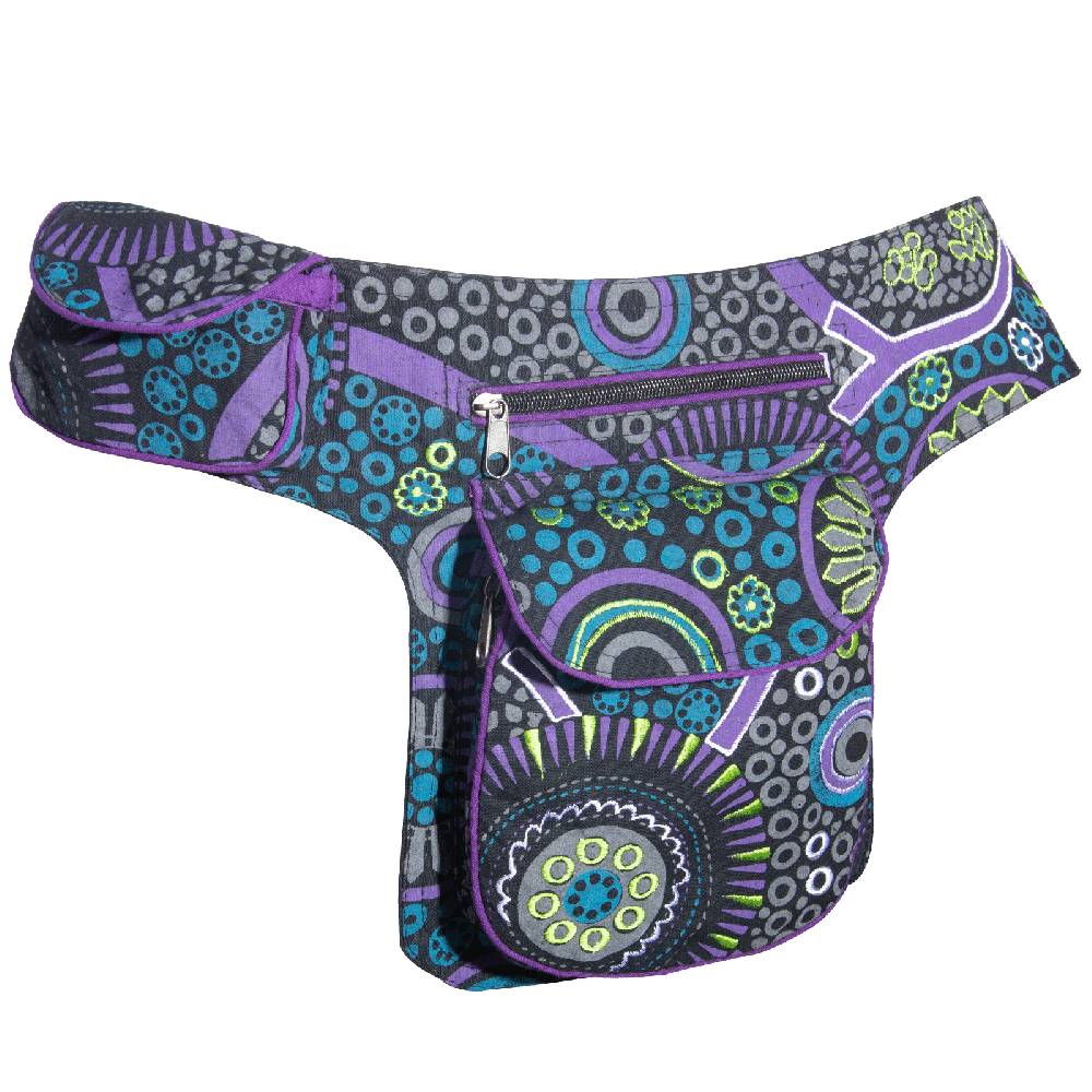 Kunst Und Magie Kunst und Magie Goa Schulter / Bauchtasche Gürteltasche Bauchgurt Hüfttasche Hippie Psy Bis zu 60% Rabatt