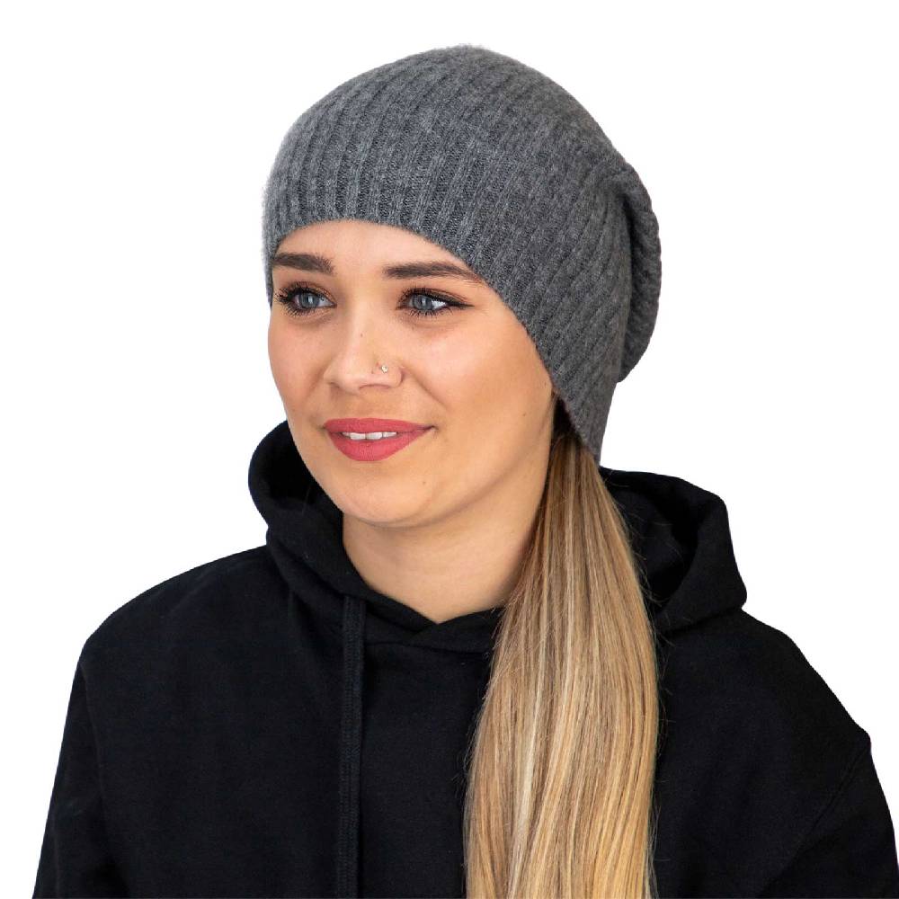 Kunst Und Magie Long Slouch Beanie Mütze aus Kashmir Wolle Wollmütze Unisex für Sie und Ihn Angebote