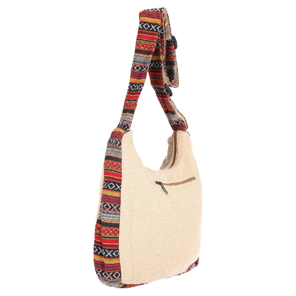 Kunst Und Magie Hanf Schultertasche Umhängetasche Tasche Messenger Bag Nachhaltig Fair Hanf Meist gekauft