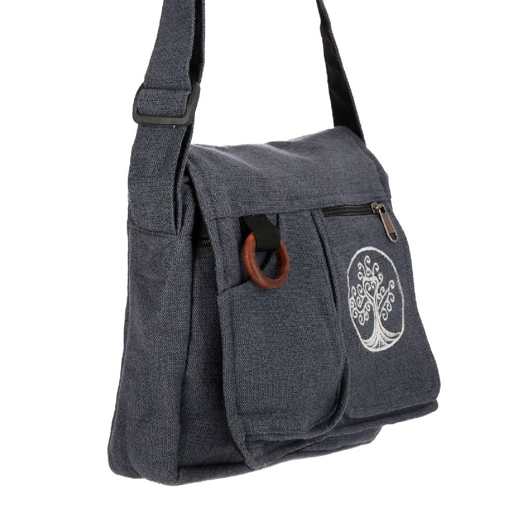 Kunst Und Magie Damen Baum der Liebe Hippie Handtasche Goa Tasche mit Schulterriemen Lebensbaum Blitzverkäufe