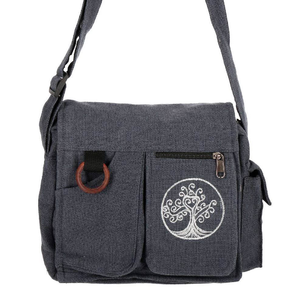 Kunst Und Magie Damen Baum der Liebe Hippie Handtasche Goa Tasche mit Schulterriemen Lebensbaum Blitzverkäufe