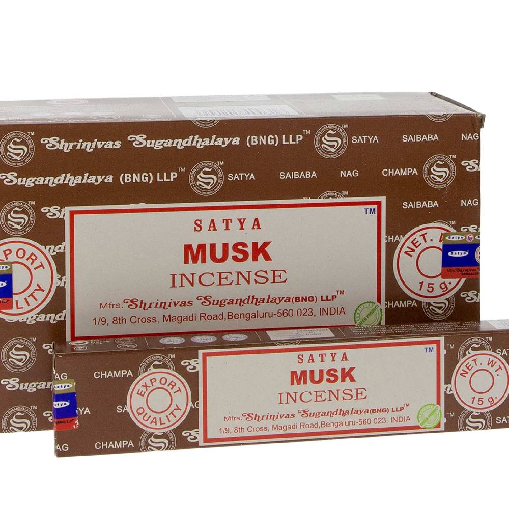 Kunst Und Magie Satya Satya Musk Räucherstäbchen Duftstäbchen Online Outlet