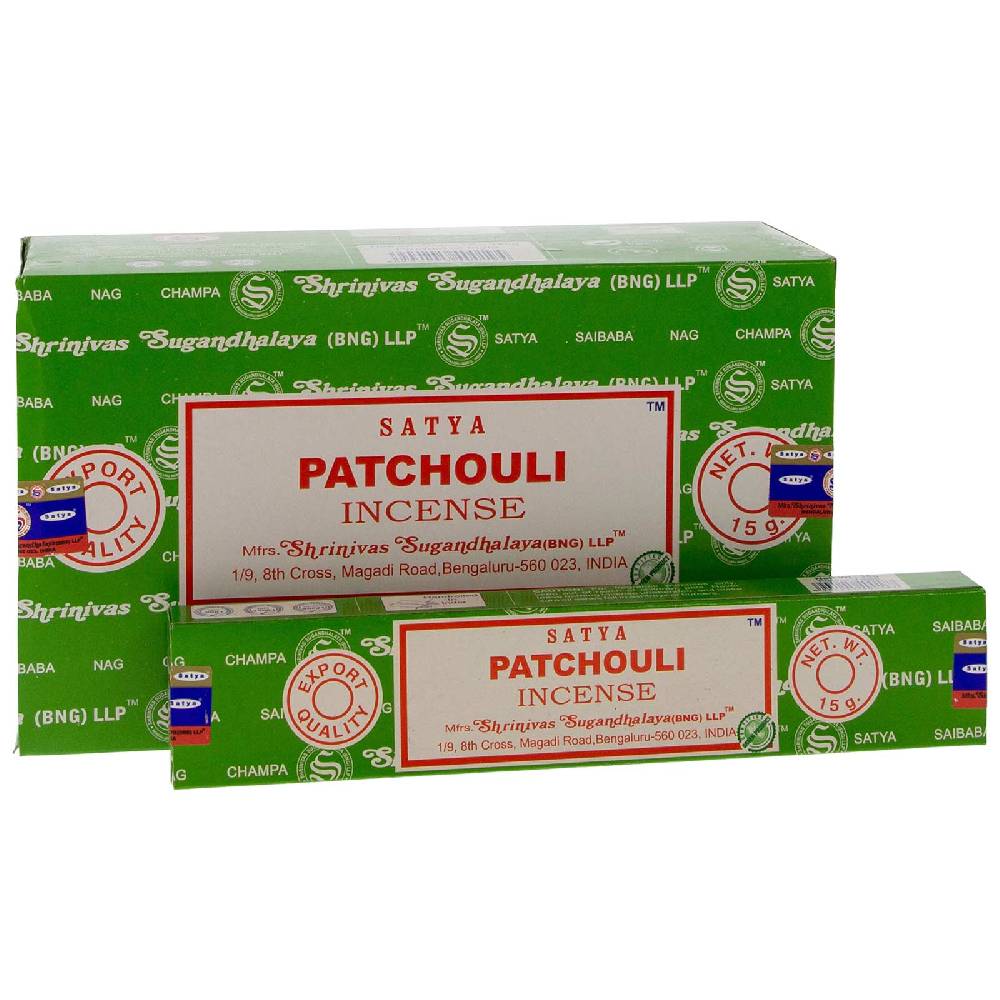 Kunst Und Magie Satya Patchouli Räucherstäbchen Duftstäbchen Große Rabatte