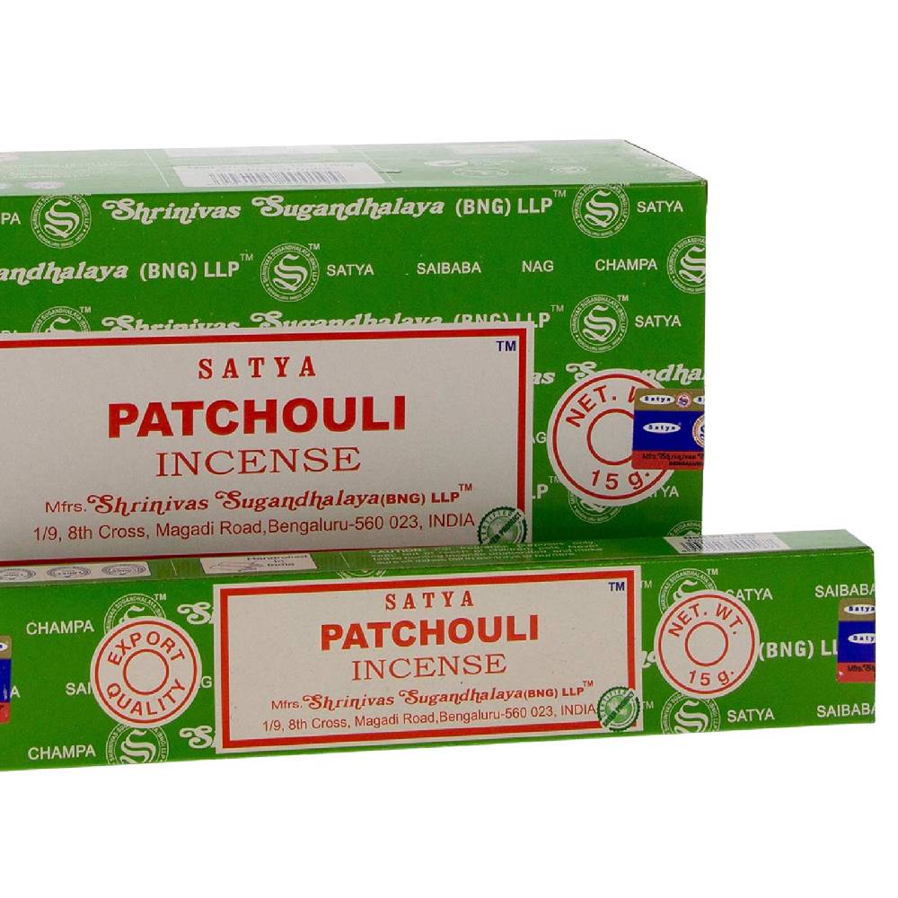 Kunst Und Magie Satya Patchouli Räucherstäbchen Duftstäbchen Große Rabatte